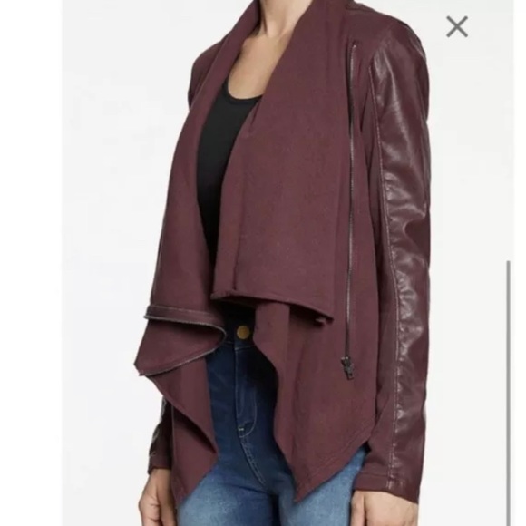 [Closet Clear Out] Blank NYC Private Practice Faux Leather Moto Jacket - Picture 2 of 7